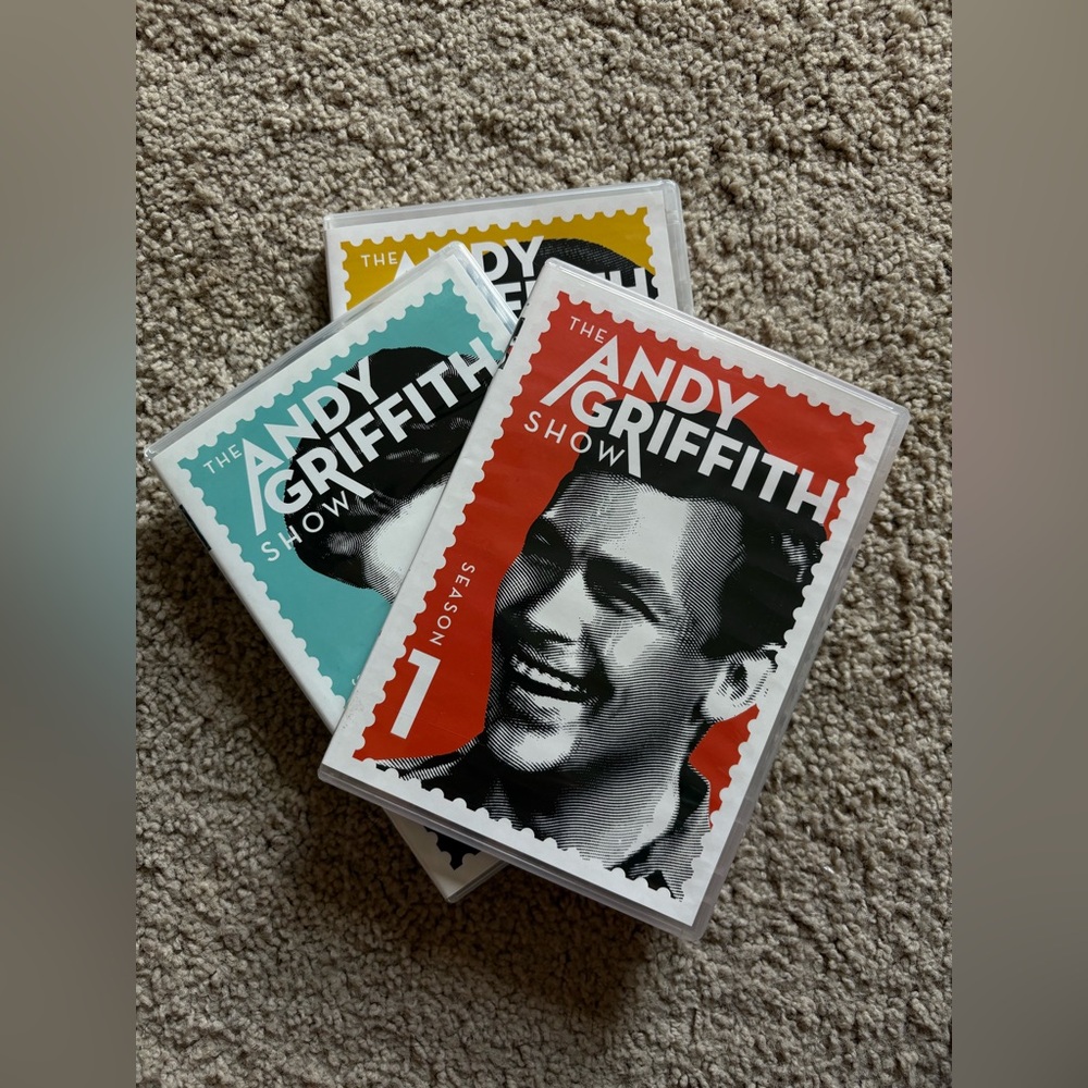 Seasons 1, 2, and 3 of The Andy Griffith Show DVD’s- please read description